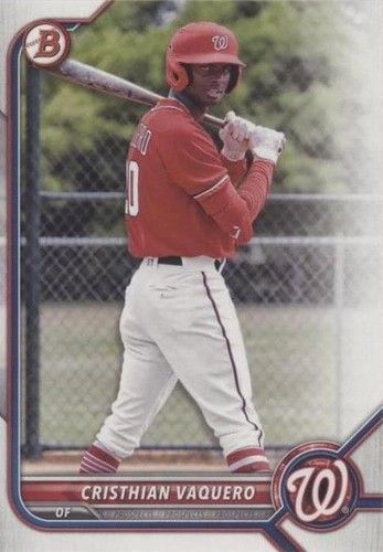 2022 Bowman Draft - Cristhian Vaquero #BD-64