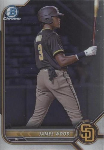 2022 Bowman Chrome - James Wood #BCP-213
