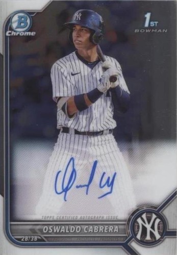 2022 Bowman - Oswaldo Cabrera #CPA-OC