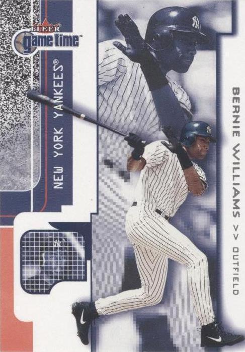 2001 Fleer Game Time - Bernie Williams #89