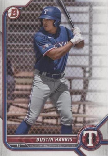2022 Bowman Draft - Dustin Harris #BD-41
