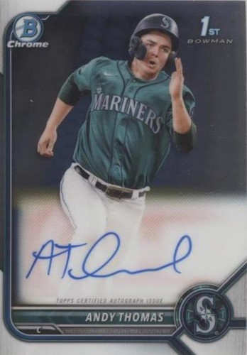 2022 Bowman Chrome - Andy Thomas #CPA-AT