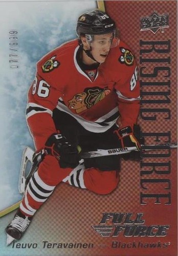 2015-16 Upper Deck Full Force - Teuvo Teravainen #RF-TT