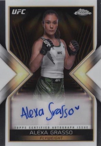 2024 Topps Chrome UFC - Alexa Grasso #MEA-AGR