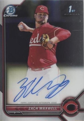 2022 Bowman Draft - Zach Maxwell #CDA-ZM
