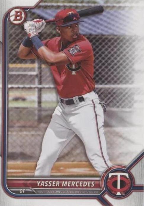 2022 Bowman Draft - Yasser Mercedes #BD-11