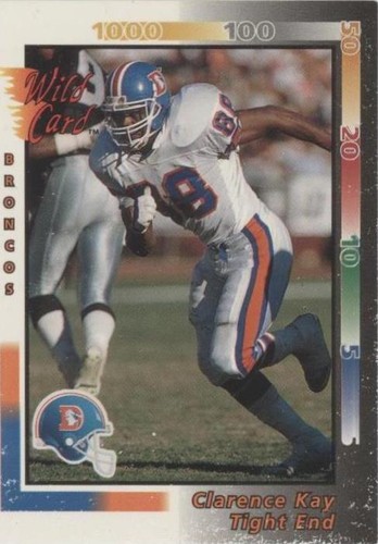 1992 Wild Card Clarence Kay #411