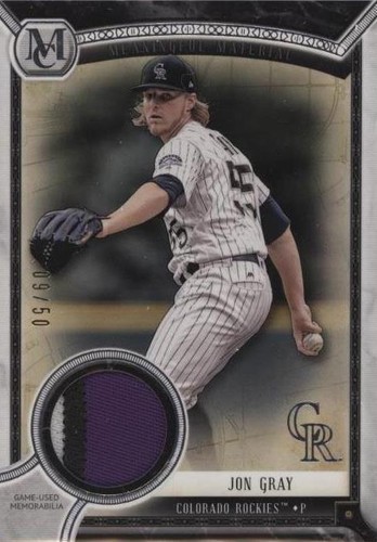 2018 Topps Museum Collection - Jon Gray #MMR-JG
