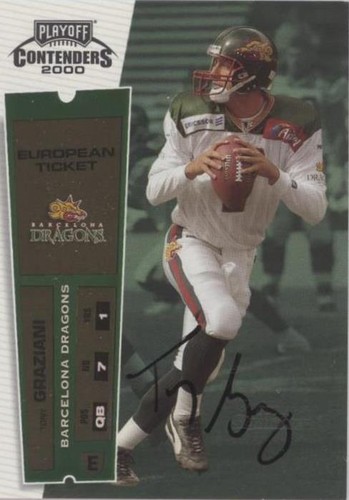 2000 Playoff Contenders Tony Graziani #160