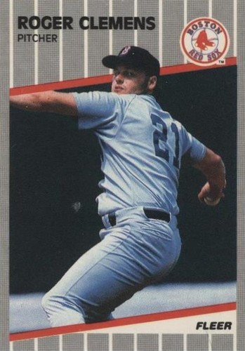 1989 Fleer - Roger Clemens #85