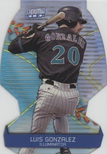 2000 Topps Stadium Club - Luis Gonzalez #3X3/7B