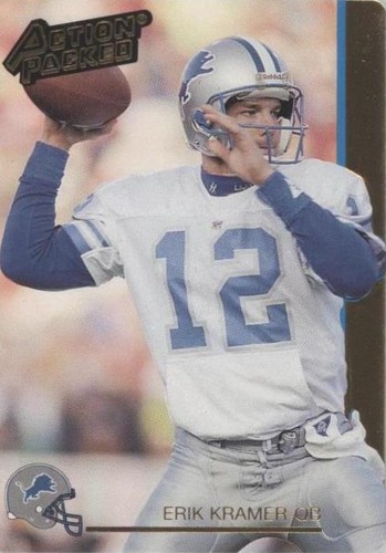 1992 Action Packed Erik Kramer #76