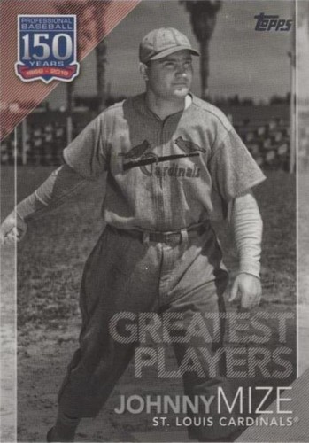 2019 Topps - Johnny Mize #GP-22