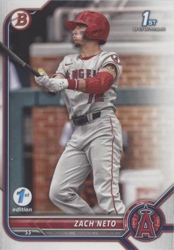 2022 Bowman Draft 1st Edition - Zach Neto #BD-18