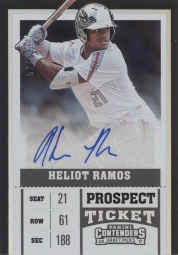 2017 Panini Contenders Draft Picks - Heliot Ramos #48
