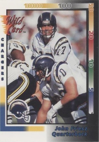 1992 Wild Card John Friesz #32
