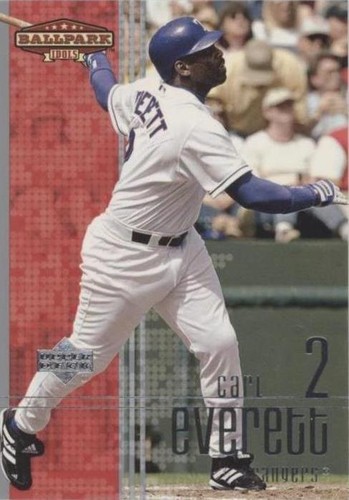 2002 Upper Deck Ballpark Idols - Carl Everett #48