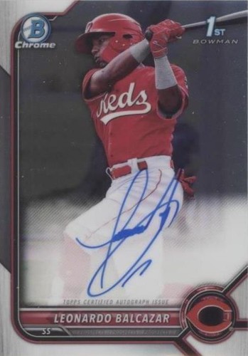 2022 Bowman Chrome - Leonardo Balcazar #CPA-LB