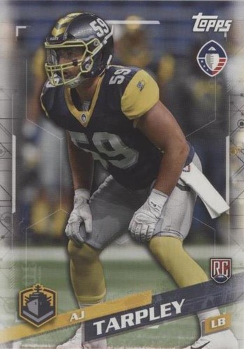 2019 Topps Alliance of American Football A.J. Tarpley #18