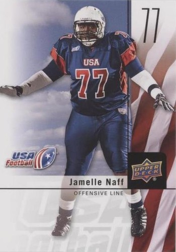 2011-12 Upper Deck USA Football Jamelle Naff #38