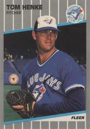 1989 Fleer - Tom Henke #235