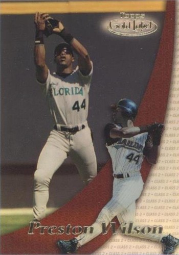 2000 Topps Gold Label - Preston Wilson #44