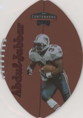 1998 Playoff Contenders Karim Abdul-Jabbar #46