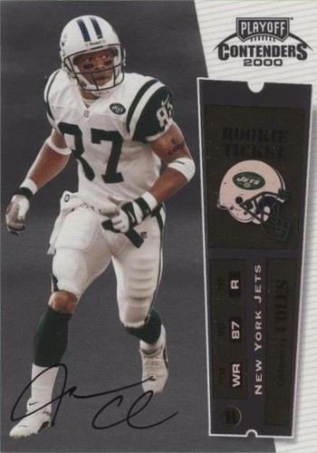 2000 Playoff Contenders Laveranues Coles #129