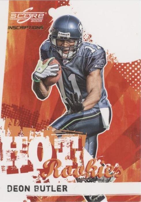 2009 Score Inscriptions Deon Butler #7