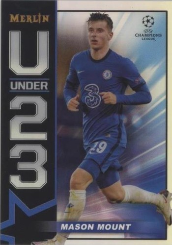 2020-21 Topps Merlin Collection Chrome UCL Mason Mount #U23-MM