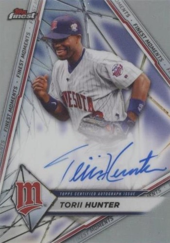 2022 Topps Finest - Torii Hunter #FMA-TH