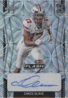 2022 Leaf Flash Chris Olave #BA-CO2