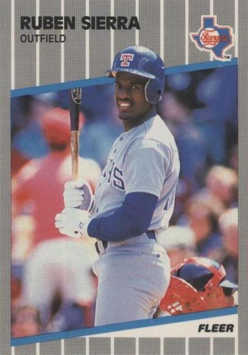 1989 Fleer - Ruben Sierra #532