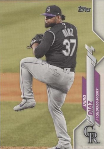 2020 Topps Update Series - Jairo Diaz #U-151