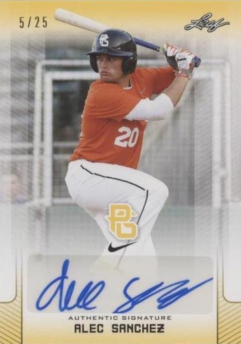 2017 Leaf Perfect Game National Showcase - Alec Sanchez #BA-AS1