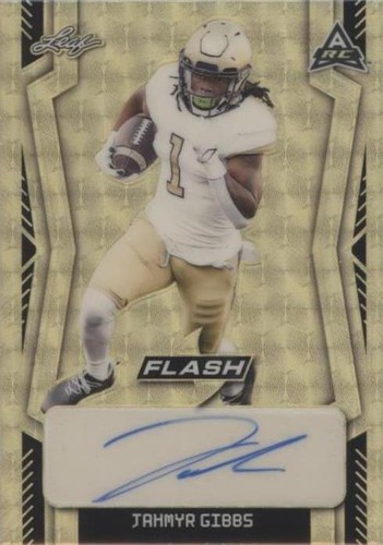 2022 Leaf Flash Jahmyr Gibbs #BA-JG1