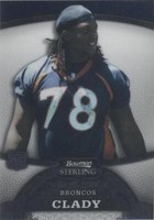 2008 Bowman Sterling Ryan Clady #35