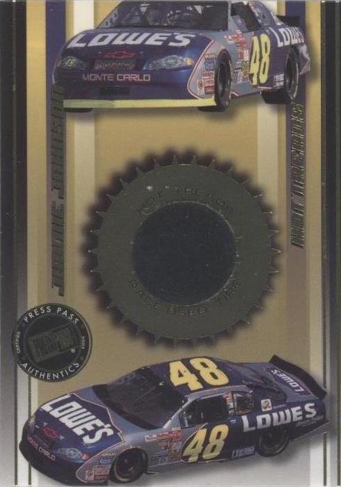 Press Pass 2002 - Jimmie Johnson #HT 30