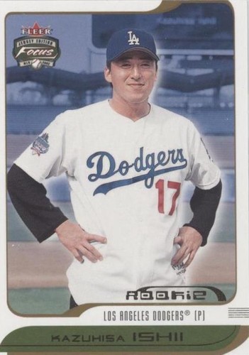 2002 Fleer Focus Jersey Edition - Kazuhisa Ishii #248