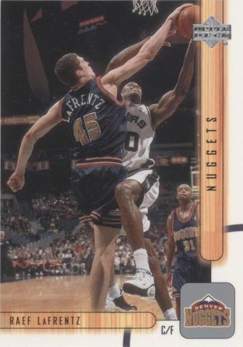 2001-02 Upper Deck - Raef LaFrentz #40