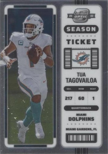 2022 Panini Contenders Optic Tua Tagovailoa #45