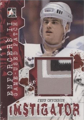 2013-14 In the Game Enforcers II - Jeff Chychrun #IM-04