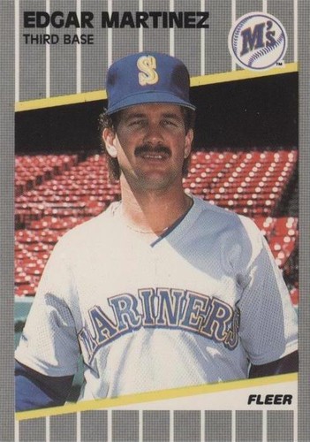 1989 Fleer - Edgar Martinez #552