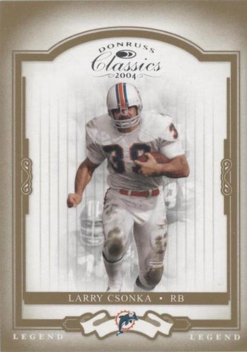 2004 Donruss Classics Larry Csonka #126
