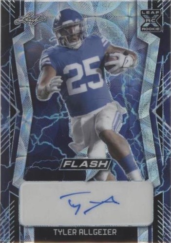 2022 Leaf Flash Tyler Allgeier #BA-TA1