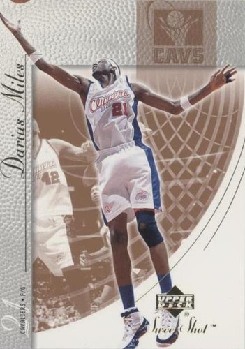 2002-03 Upper Deck Sweet Shot - Darius Miles #13