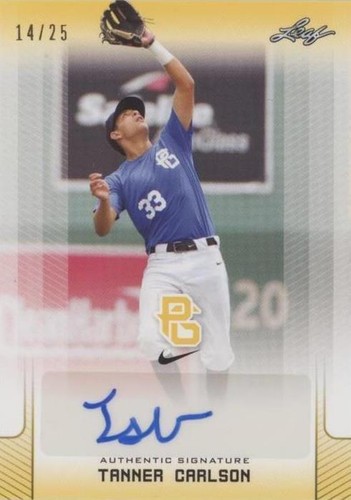 2017 Leaf Perfect Game National Showcase - Tanner Carlson #BA-TC2