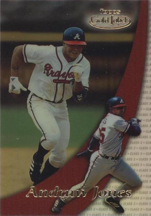 2000 Topps Gold Label - Andruw Jones #38