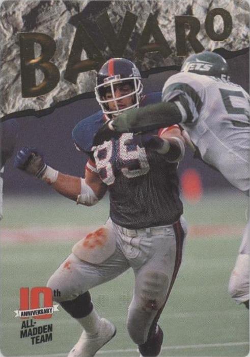 1993 Action Packed All-Madden Team Mark Bavaro #3