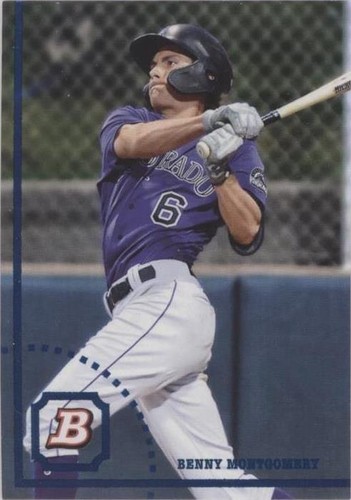 2022 Bowman Heritage - Benny Montgomery #BHP-123